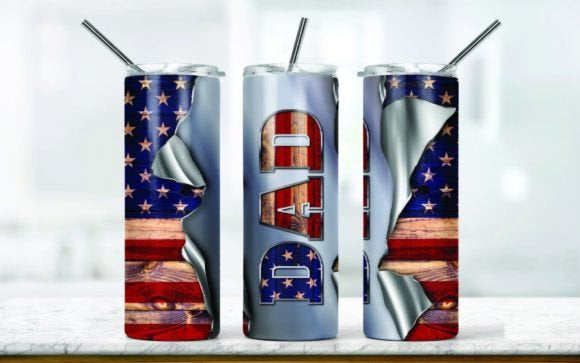 American Dad 20oz stainless steel tumbler
