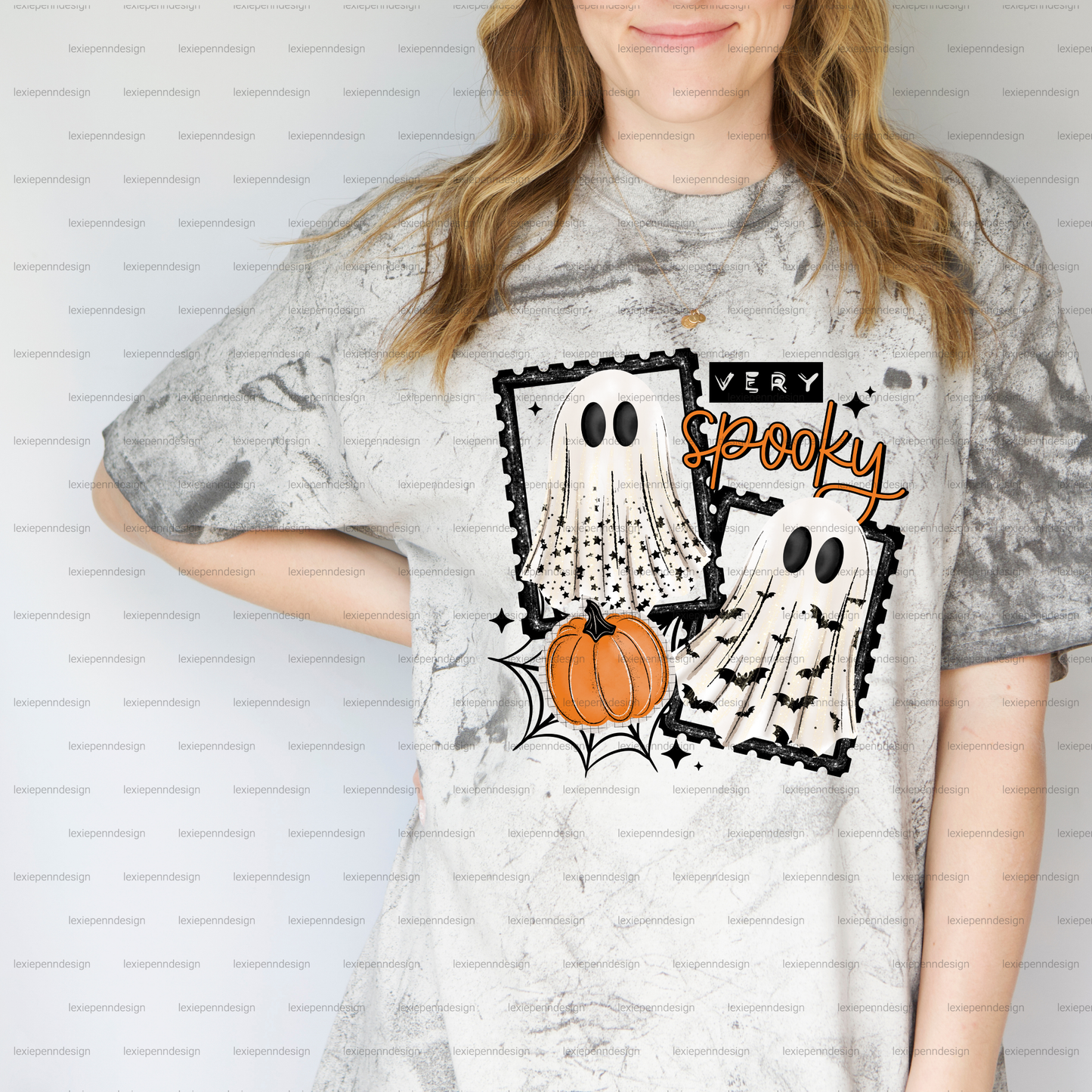 Very Spooky T-shirt in Comfort Colors Smoke