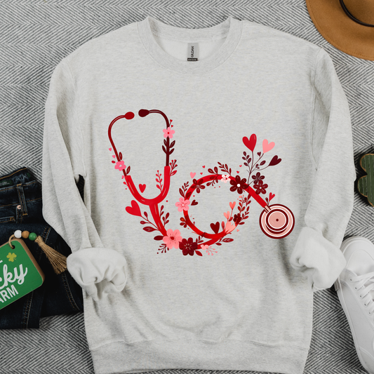Valentines Nurse inspired Sweatshirt