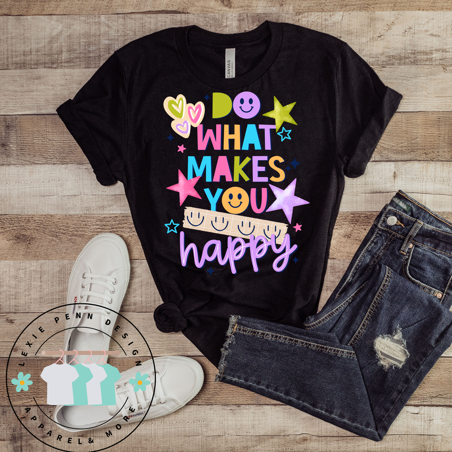 Do what makes you happy motivation tee