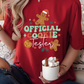 Official Christmas cookie tester T-shirt