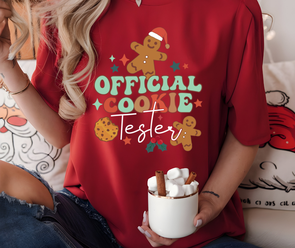 Official Christmas cookie tester T-shirt