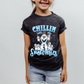 Chillin with my Snowmies Kid T-shirt in Dark Gray