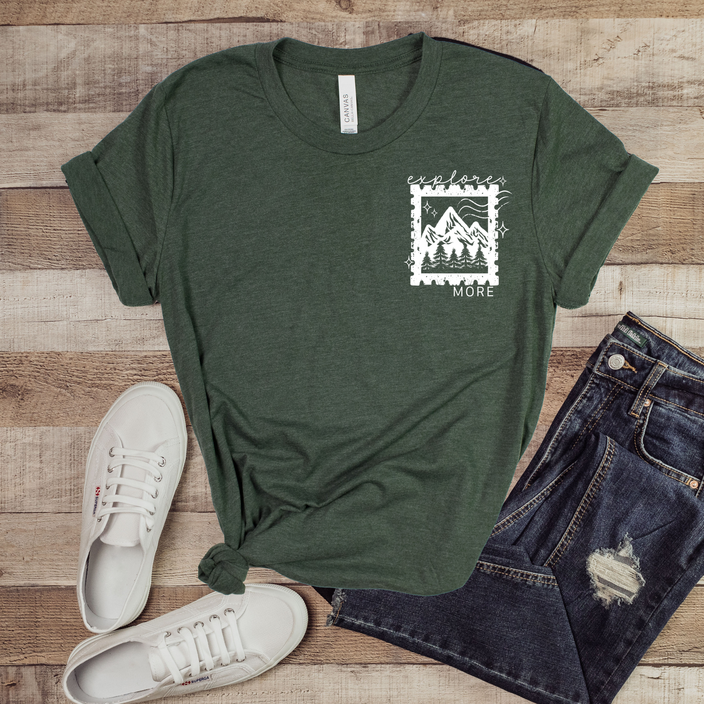 Explore more stamp bella canvas tee