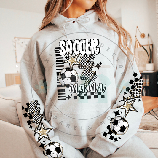 Soccer mama Sweatshirt with sleeve detail in Ash