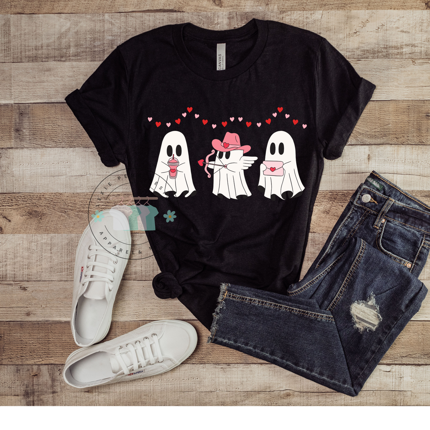 Boo Valentines Ghost T-shirt