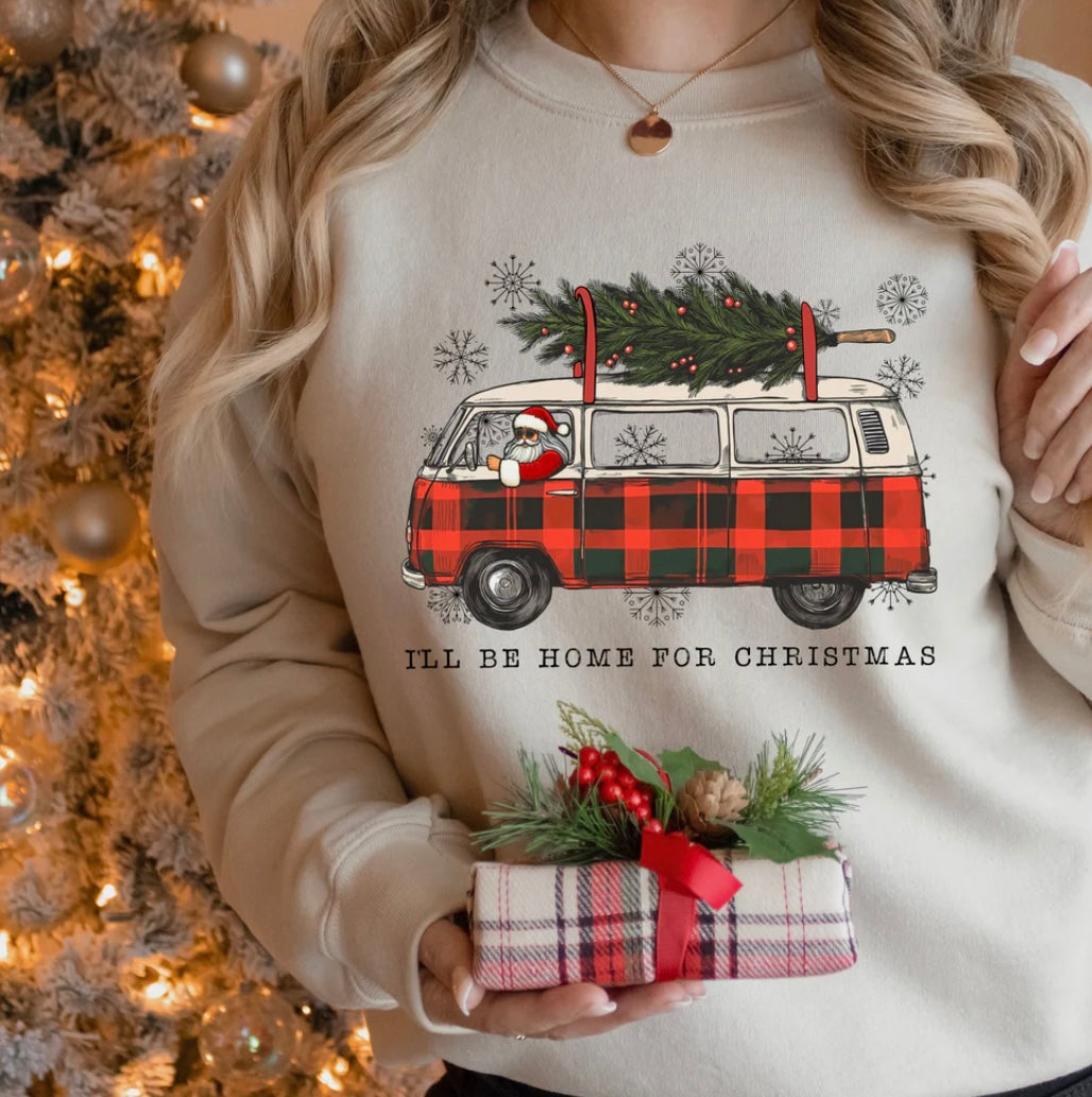 I’ll be home for Christmas Sweatshirt