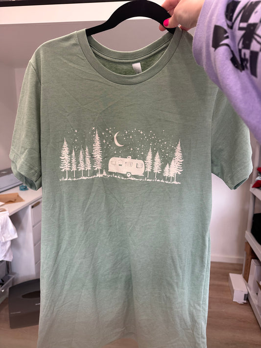 Camper t-shirt in Sage