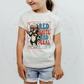 Red, White and Feral Kids T-shirt