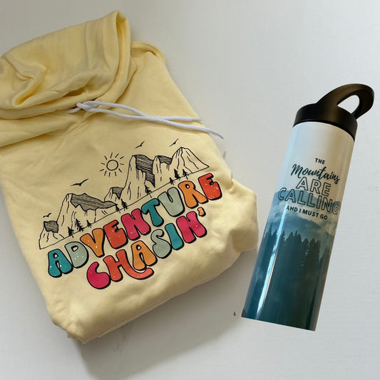 Adventure chasin' & water bottle bundle